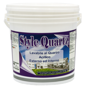 Style Quartz - Pittura lavabile al Quarzo Acrilico